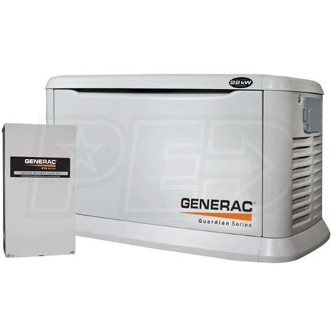 Generac Guardian™ 22kw Aluminum Standby Generator System 200a Service