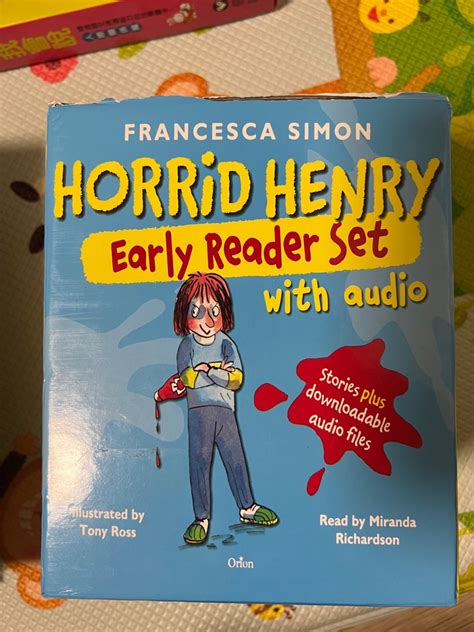 Horrid Henry Early Readers Set Of Books