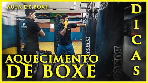 AQUECIMENTO PARA COMEÇAR O TREINO DE BOXE Aula de Boxe Victor