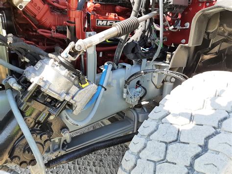 mack command steer adds power  power steering construction equipment