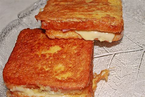 Schinken K Se Toast Aus Der Pfanne Rezept Mit Bild Chefkoch De