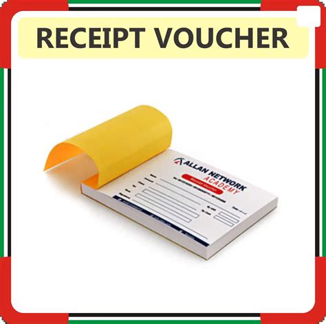 Receipt Voucher Printing Online in Dubai | Payment, Cash & Cheque