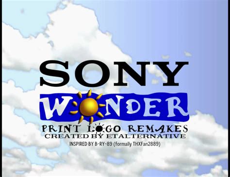 Sony Wonder Print Logo Remakes by ETAlternative on DeviantArt