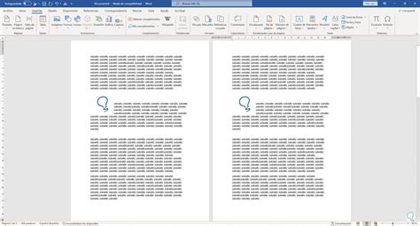 Duplicar Página en Word Solvetic