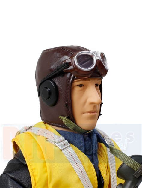 Wwii German Luftwaffe Rc Warbird Pilot 15 Inch With Moving Head