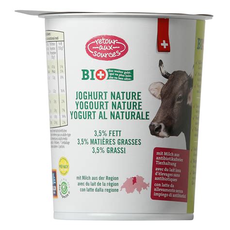 Retour Aux Sources Bio Naturjoghurt Fett Aldi Now