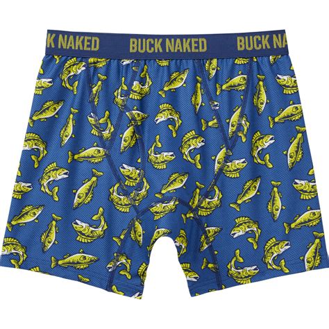 Mens Go Buck Naked Pattern Boxer Briefs Duluth Trading Company