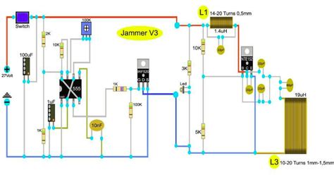 Electromagnetic Pulse Generator Circuit Wiring Diagram