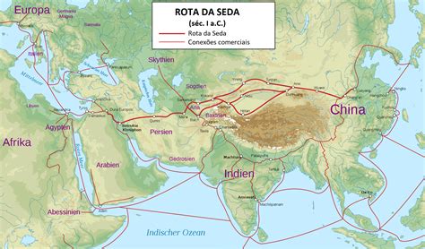 Mapa Da Rota Da Seda LIBRAIN