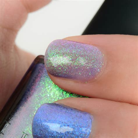 Ilnp Drive In Holographic Jelly Nail Polish Review Swatches