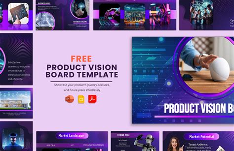 Product Vision Board Template in PowerPoint, PDF, Google Slides ...