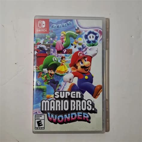 Super Mario Bros Wonder Nintendo Switch 2023 Brand New Sealed £5566