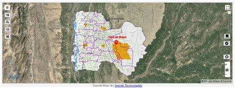 Punjab Land Revenue Layyah District Map • Seerab