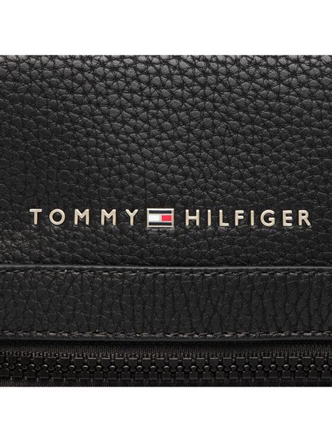 Tommy Hilfiger Sacoche Essential Pu Mini Reporter AM0AM09504 Noir