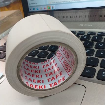 Jual Saeki Duct Tape Non Lem Saeki Lakban Pipa Ac Shopee Indonesia