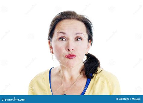 Unimpressed Woman Stock Photo Image Of Caucasian Humor 53831220