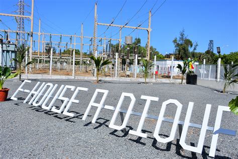 Cérémonie dinauguration du poste E HOUSE Senelec