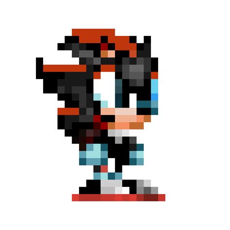 Editing Shadow And Sonic Free Online Pixel Art Drawing Tool Pixilart