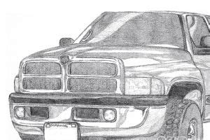 Dodge Ram Drawing at PaintingValley.com | Explore collection of Dodge ...