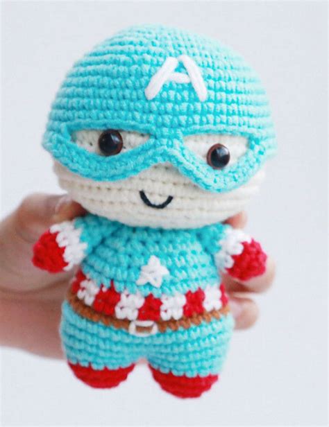 Crochet Captain America Amigurumi Patterns All Crafts