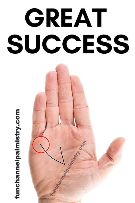 Great Success Signs And Lucky Life In Your Hands Palmistry Palmistry