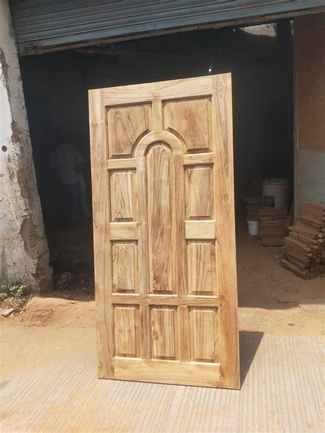 Teak Wood Panel Door At Rs Piece Indore Id