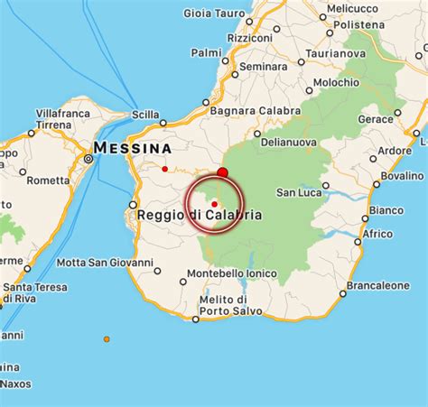 Terremoto Reggio Calabria Altre Scosse In Aspromonte Continua Lo