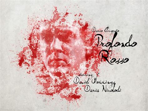Deep Red / Profondo Rosso #4 | Poster By DCR