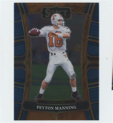 Panini Select Draft Picks Peyton Manning Tennessee Volunteers