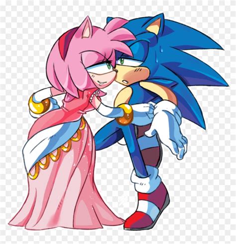 Amy Rose And Shadow And Sonic