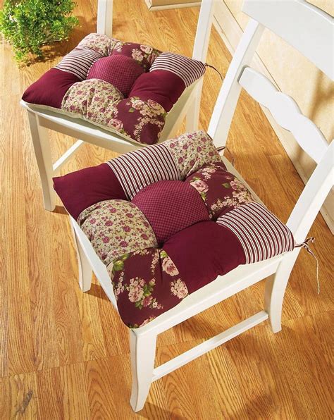 Kitchen Chair Cushions with Ties