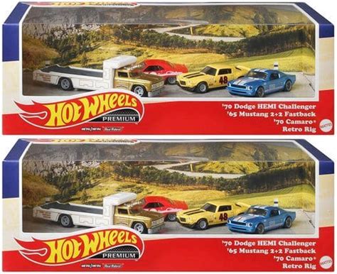 駿河屋 1 64 Hot Wheels プレミアムコレクターセット Pony Wars 2個アソート GMH39 986E ホットウィールhotwheels