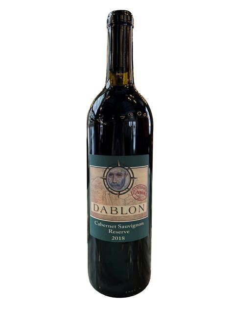 2018 Cabernet Sauvignon Reserve Dablon Vineyards Winery