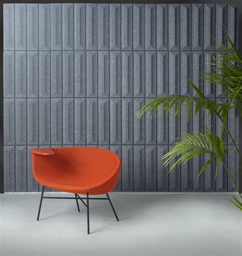 Soundwave Ceramic Acoustic Wall Panel Thomas Sandell Offecct