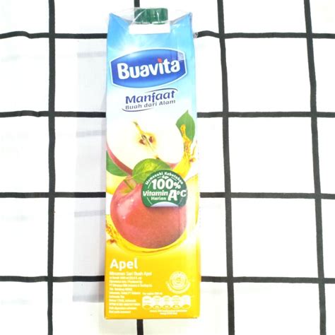 Jual Buavita Jus Buah Asli Apel Apple Juice Ml L Vitamin A