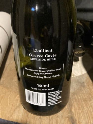 Mt Bera Ebullient Gruvee Cuvée Vivino Canada