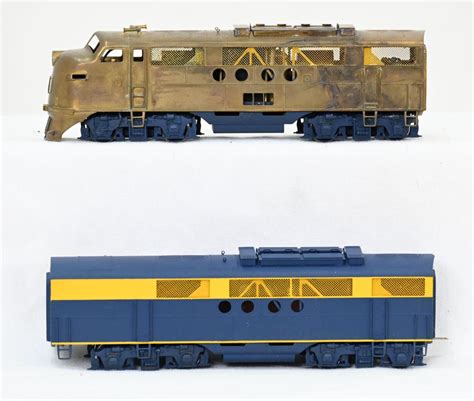 At Auction: Hallmark Models HO Brass EMD FT A-B Diesel Locomotives