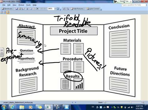 Tri Fold Presentation Board Templates