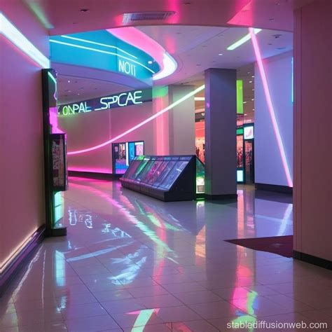 liminal space pool room with vaporwave lighting Prompts | Stable ...