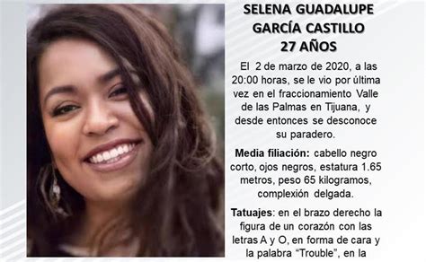 Continúa La Búsqueda De Selena Guadalupe Quien Desapareció En Tijuana Bc