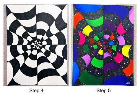 Mindful Art Ideas: How to Draw Optical Illusions (Step-by-step ...