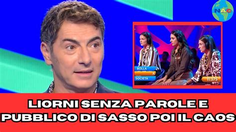 Reazione A Catena Attimi Di Gelo In Studio Durante La Diretta Poi Si