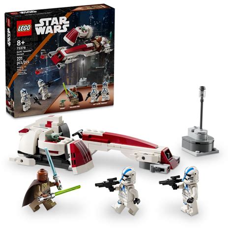 Lego Star Wars Barc Speeder Escape Mandalorian Toy Building Set For