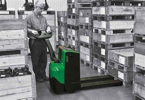 Electric Pallet Truck Walk Behind Multifunction Ritm Industry