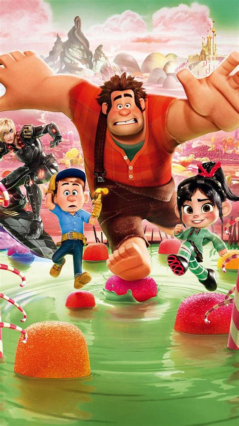 Wreck It Ralph 2012 Phone Wallpaper Moviemania Cute Disney