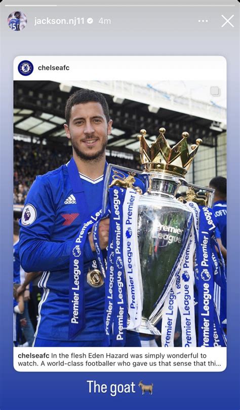 Tottenham Nah Chelsea Legend Eden Hazard Rates Current Premier