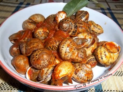 Ricetta Delle Lumache Alla Sarda Con Sugo Is Boveris