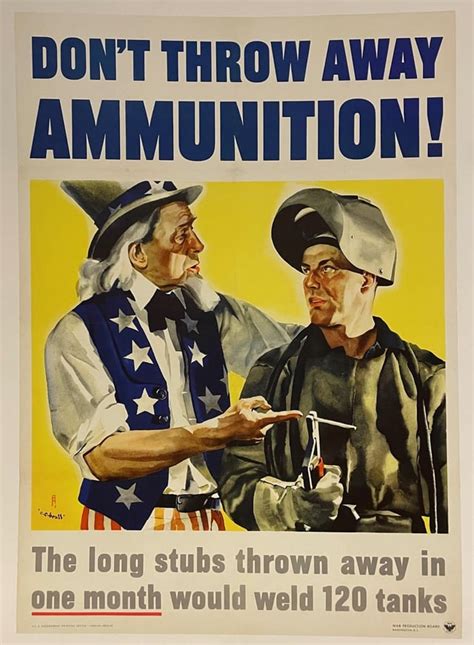 1941, WWII poster from the War Production Board : r/PropagandaPosters