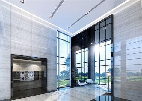 Wuhan Tian Di Lot B9 Residential Entrance Lobby Design Kelvin Yung