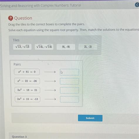 Question Drag The Tiles To The Correct Boxes To Complete The Pairs